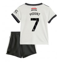 Fotballdrakt Barn Manchester United Mason Mount #7 Tredjedraktsett 2024-25 Kortermet (+ Korte bukser)